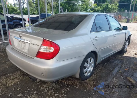 2003 Toyota Camry Le from USA, damaged, VIN 4T1BE32K23U134687